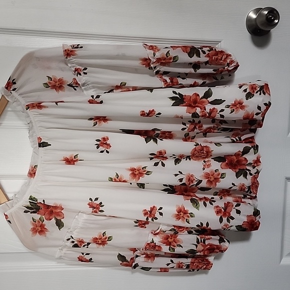 Floral Women's Shirt size Large - Picture 7 of 12